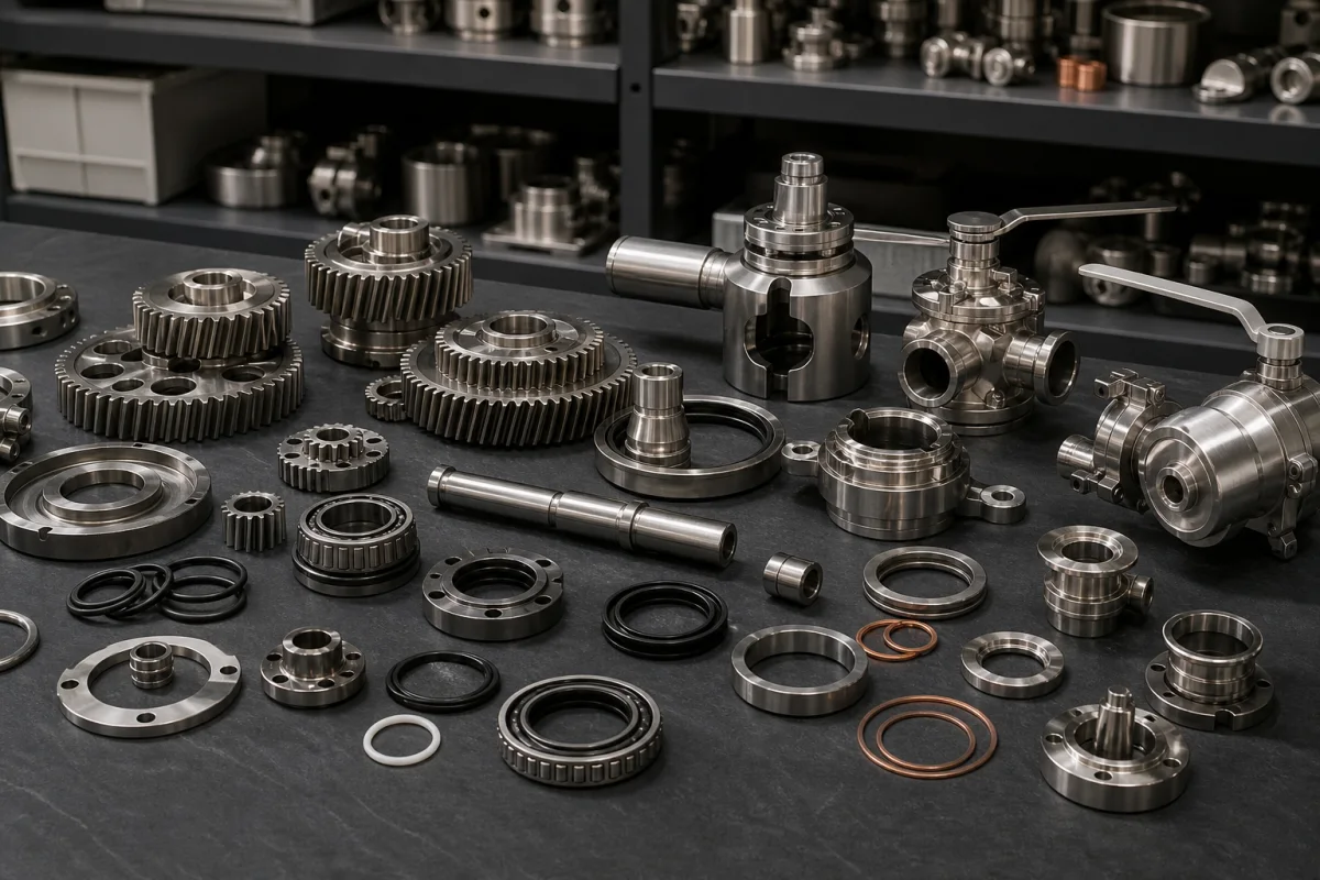 Precision food machinery spare parts